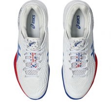 TÊNIS ASICS COURT FF 3 NOVAK - WHITE/ASICS BLUE